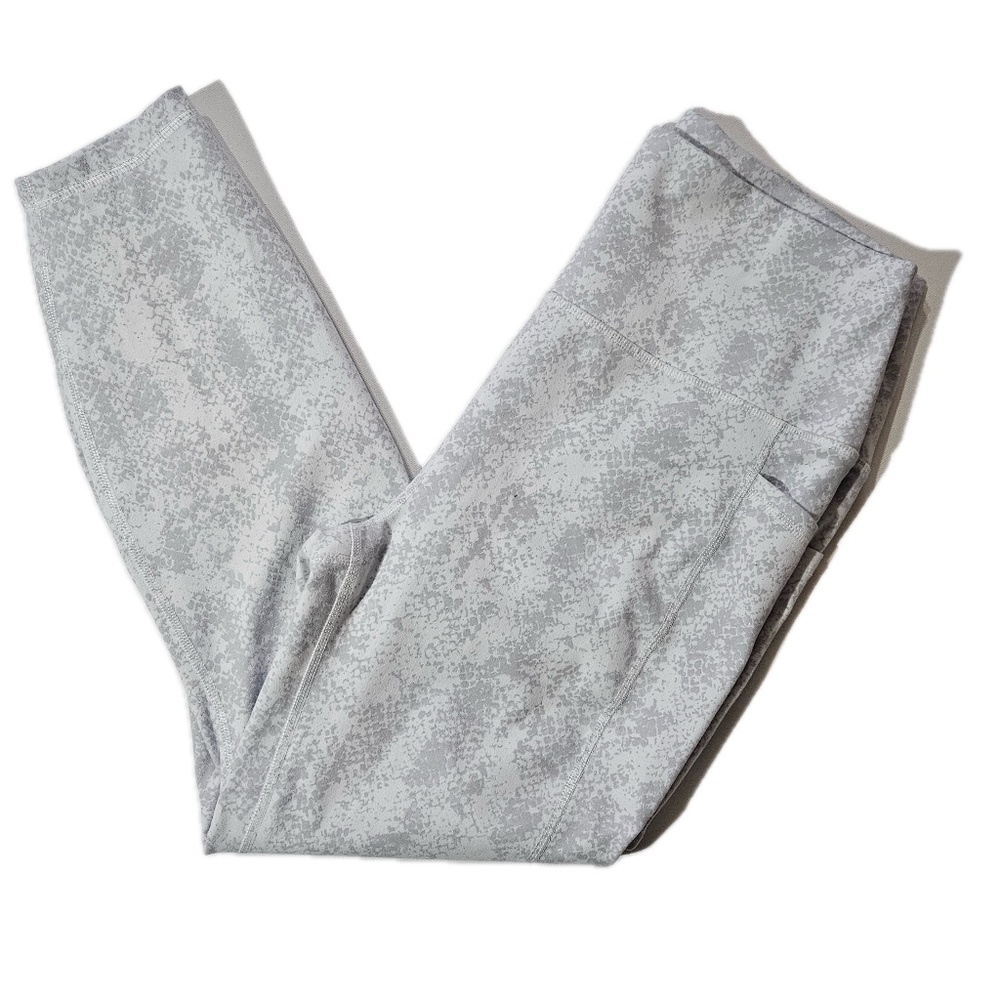 RBX‎ Pants Womens XL Gray Ankle Jersey Camouflage Skinny Stretch Pockets